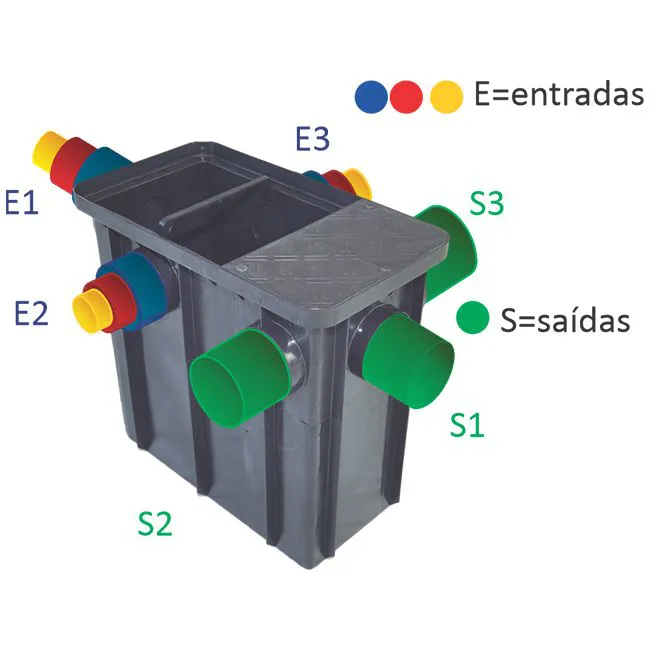 CAIXA DE GORDURA SIFONADA 50 LITROS MALLTON Und. (À VISTA) - Imagem 2