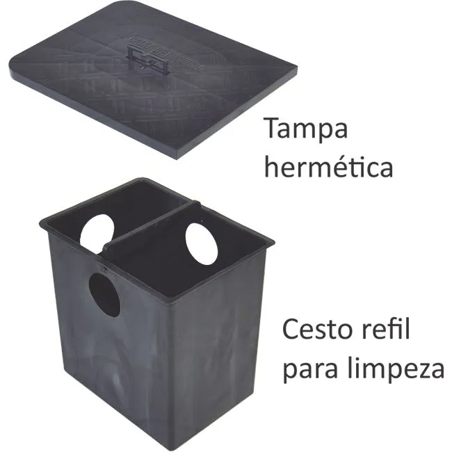 CAIXA DE GORDURA SIFONADA 50 LITROS MALLTON Und. (À VISTA) - Imagem 3
