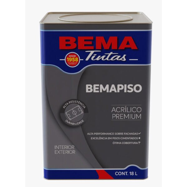 TINTA BEMA PISO 18 LITROS Und. (À VISTA)
