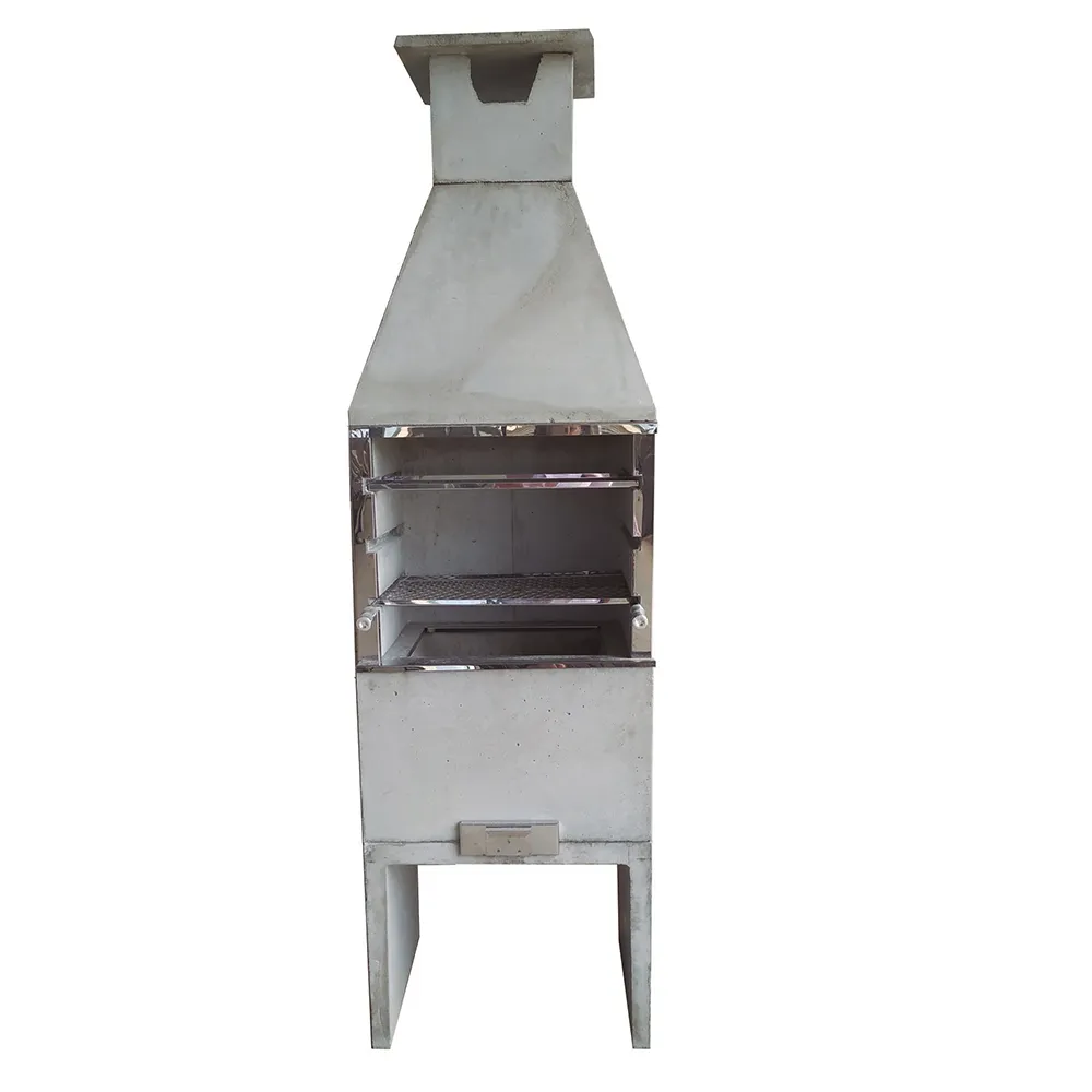 CHURRASQUEIRA 3 ESPETOS NATURAL Und. (À VISTA)