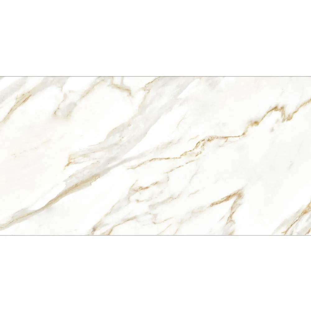 PISO ACRO 63X122 A POLIDO RETIFICADO CALACATA GOLD LUX 63010 LC m² (À VISTA)