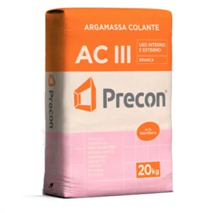 ARGAMASSA PRECON AC-III BRANCA MULTI-USO 20kg Und. (À VISTA)