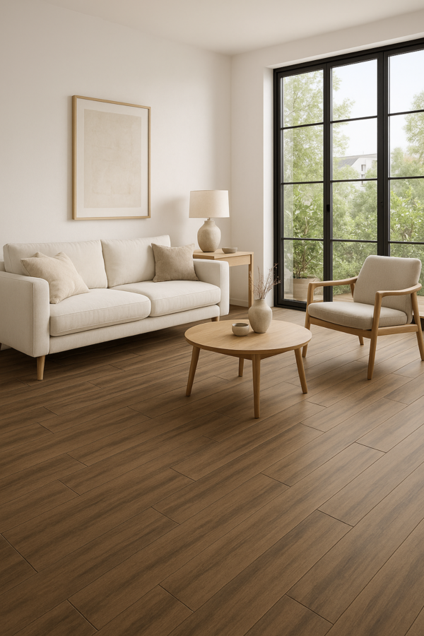 PORCELANATO NOVA DAMME MARACATIARA COFFEE 30x121 m² ( À VISTA) - Imagem 2